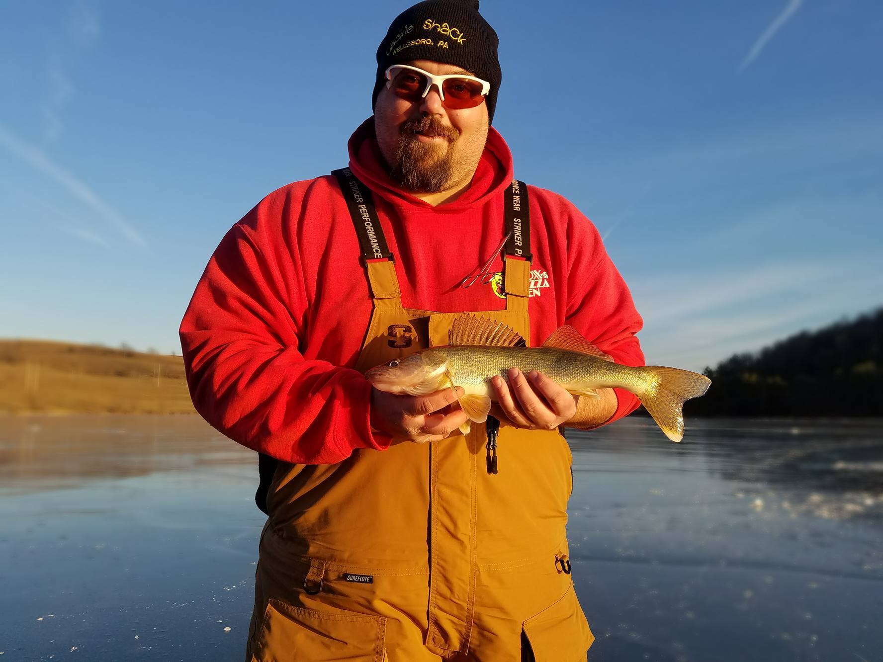 1/20/17 Tioga County Ice Update.  Hills Creek Lake & Beechwood Lakes in great shape! Fish biting!